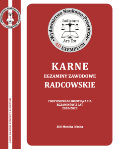 RADCOWSKIE KARNE EGZAMINY ZAWODOWE 