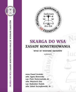 SKARGA DO WSA zasady konstruowania